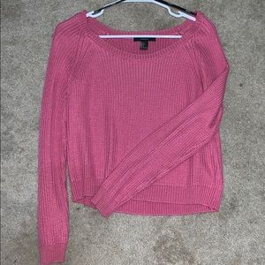Cropped sweater